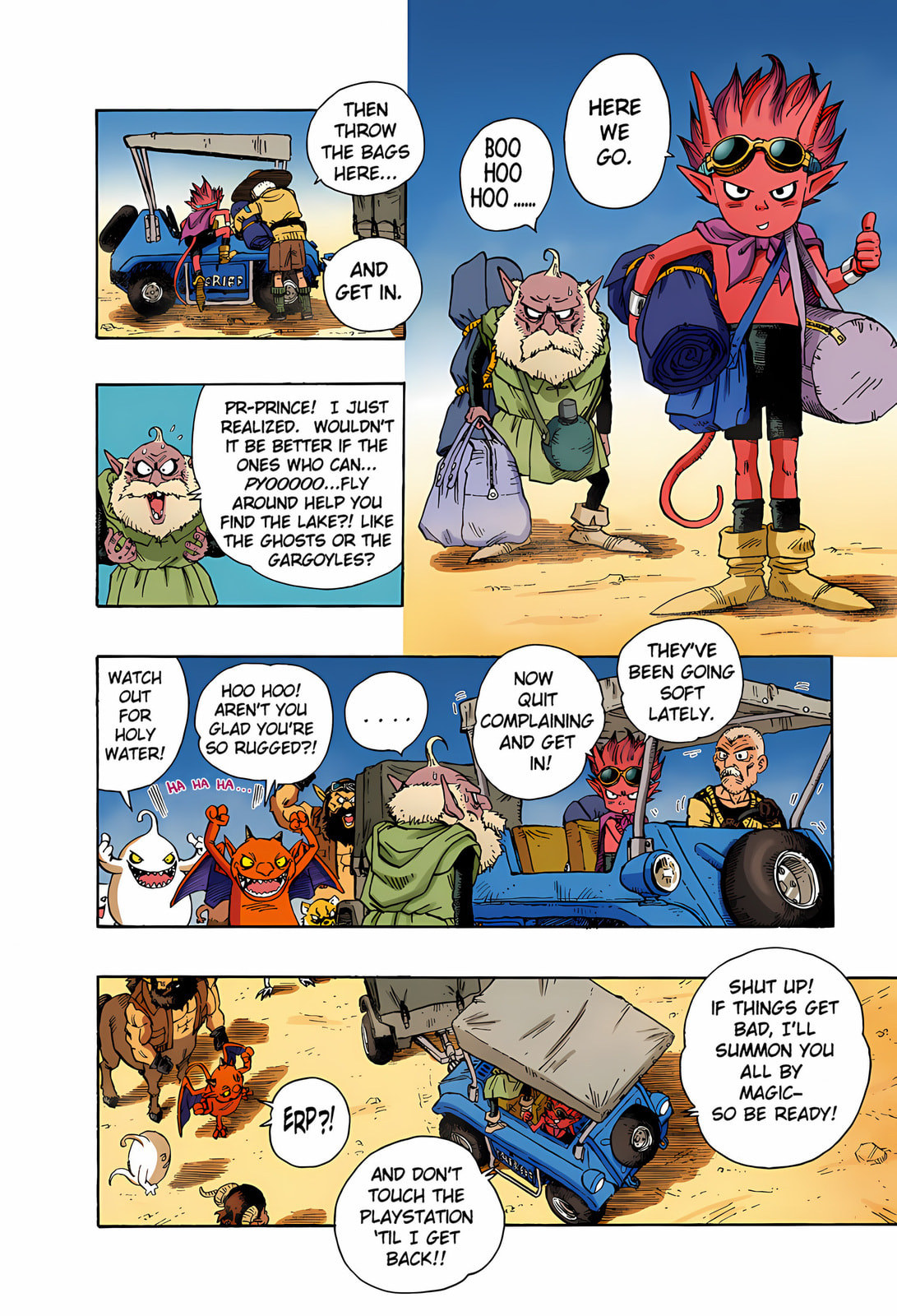 Read SandLand (Colored) chapter 1 image 22 on Lezhin