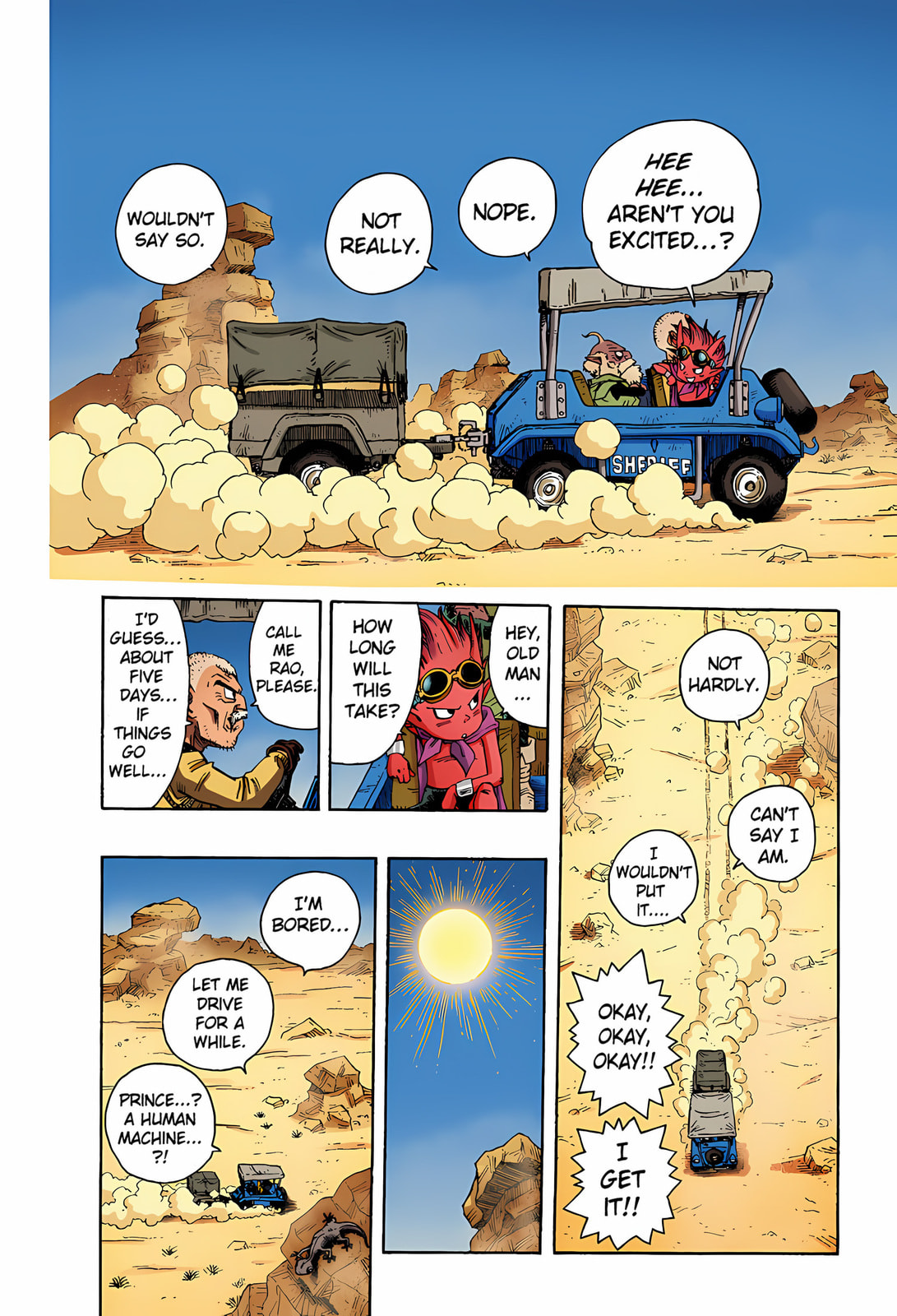 Read SandLand (Colored) chapter 1 image 24 on Lezhin
