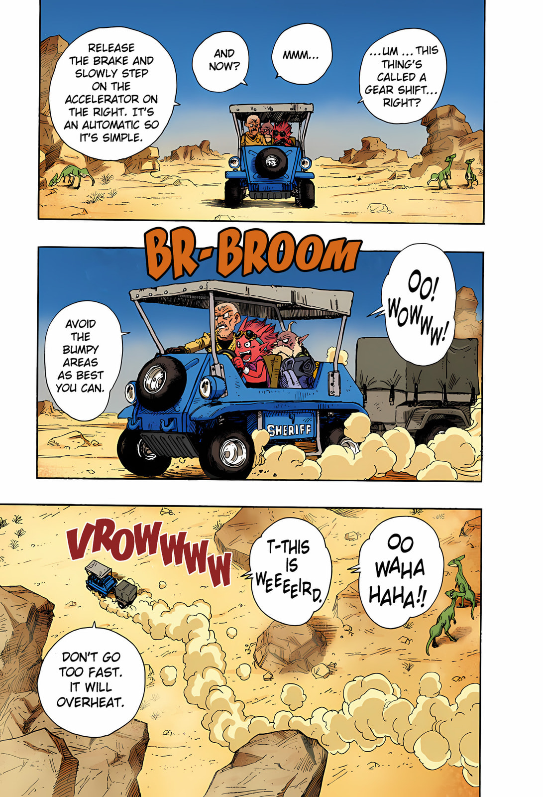 Read SandLand (Colored) chapter 1 image 25 on Lezhin