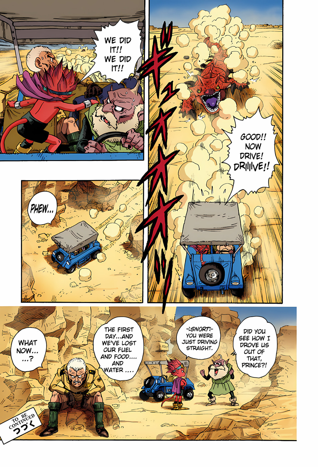 Read SandLand (Colored) chapter 1 image 31 on Lezhin