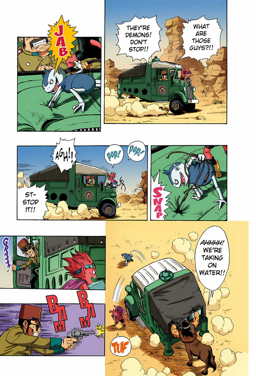 Read SandLand (Colored) chapter 1 image 5 on Lezhin