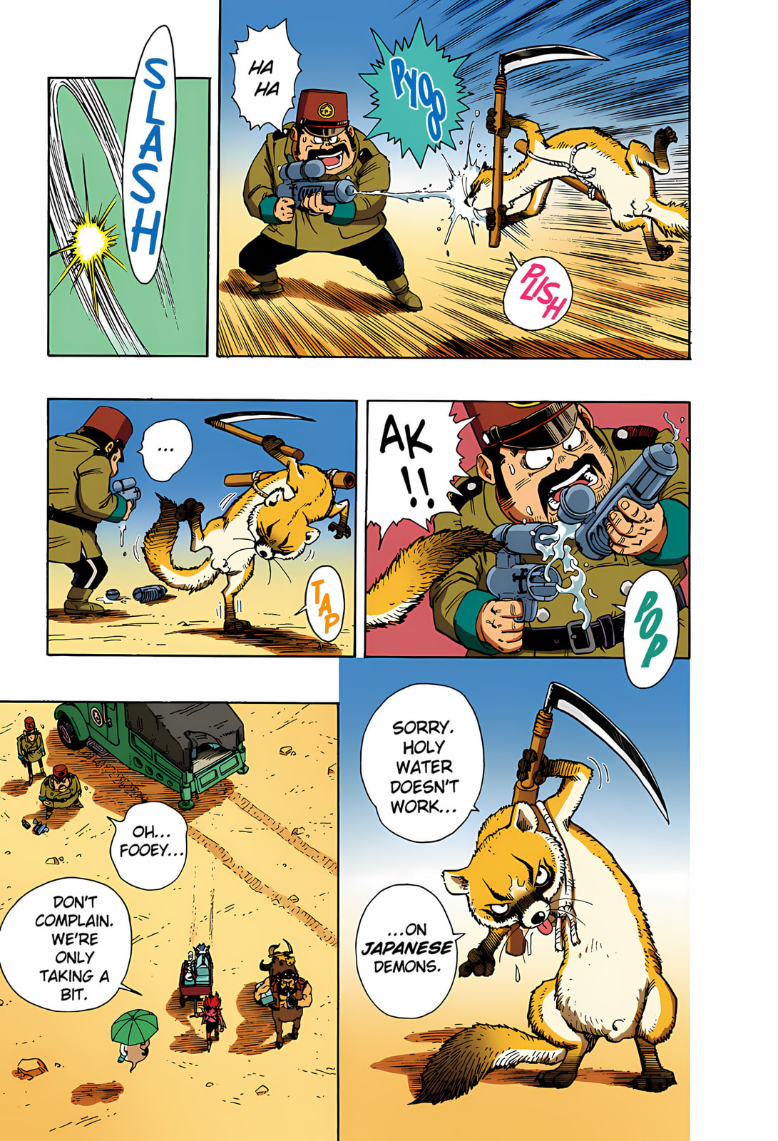 Read SandLand (Colored) chapter 1 image 7 on Lezhin