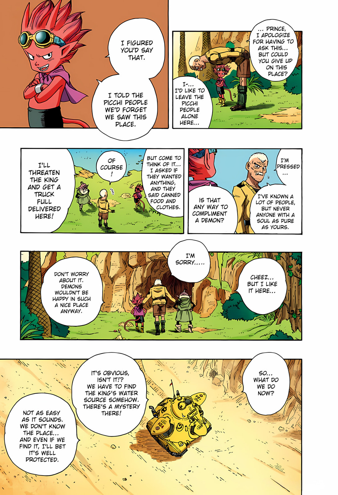 Read SandLand (Colored) chapter 10 image 11 on Lezhin
