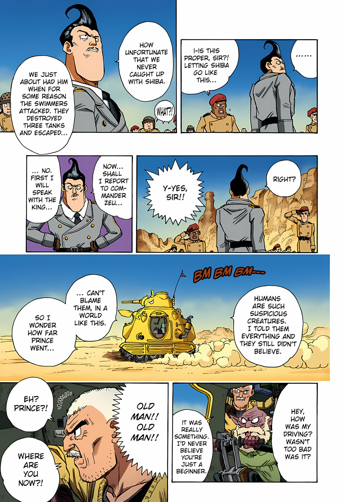 Read SandLand (Colored) chapter 10 image 3 on Lezhin