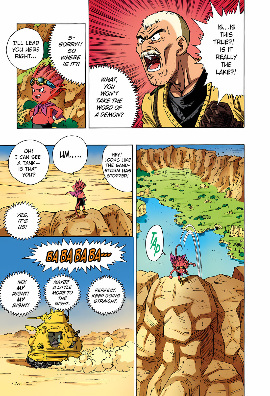 Read SandLand (Colored) chapter 10 image 5 on Lezhin