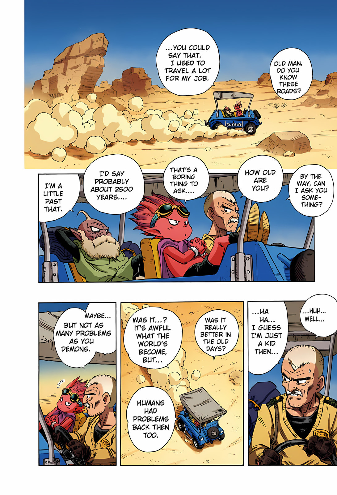 Read SandLand (Colored) chapter 2 image 1 on Lezhin