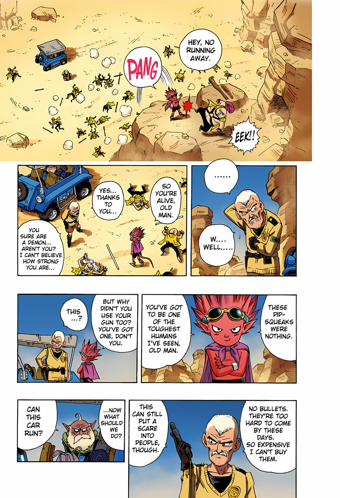 Read SandLand (Colored) chapter 2 image 10 on Lezhin