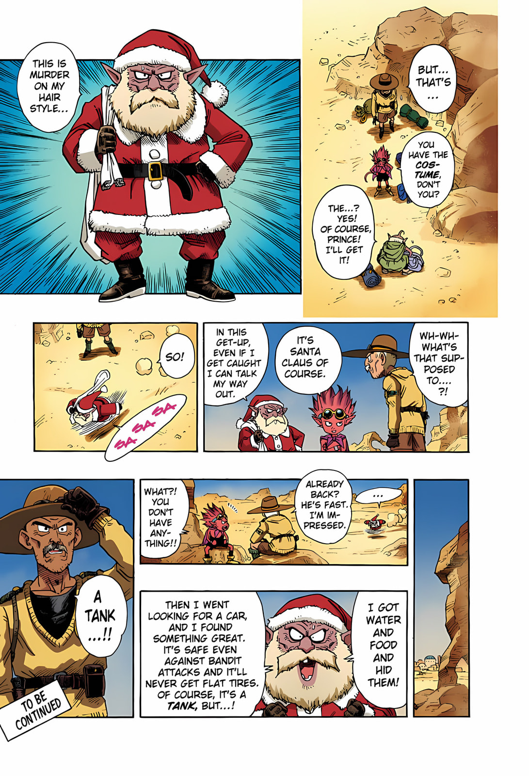 Read SandLand (Colored) chapter 2 image 12 on Lezhin