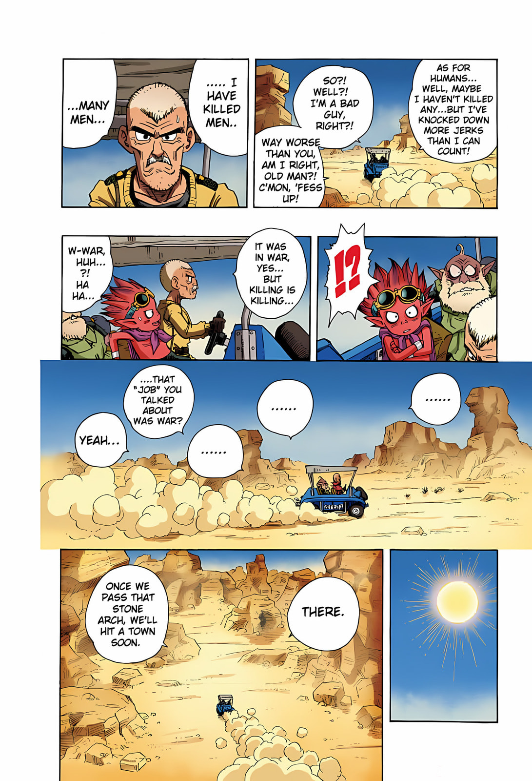 Read SandLand (Colored) chapter 2 image 3 on Lezhin