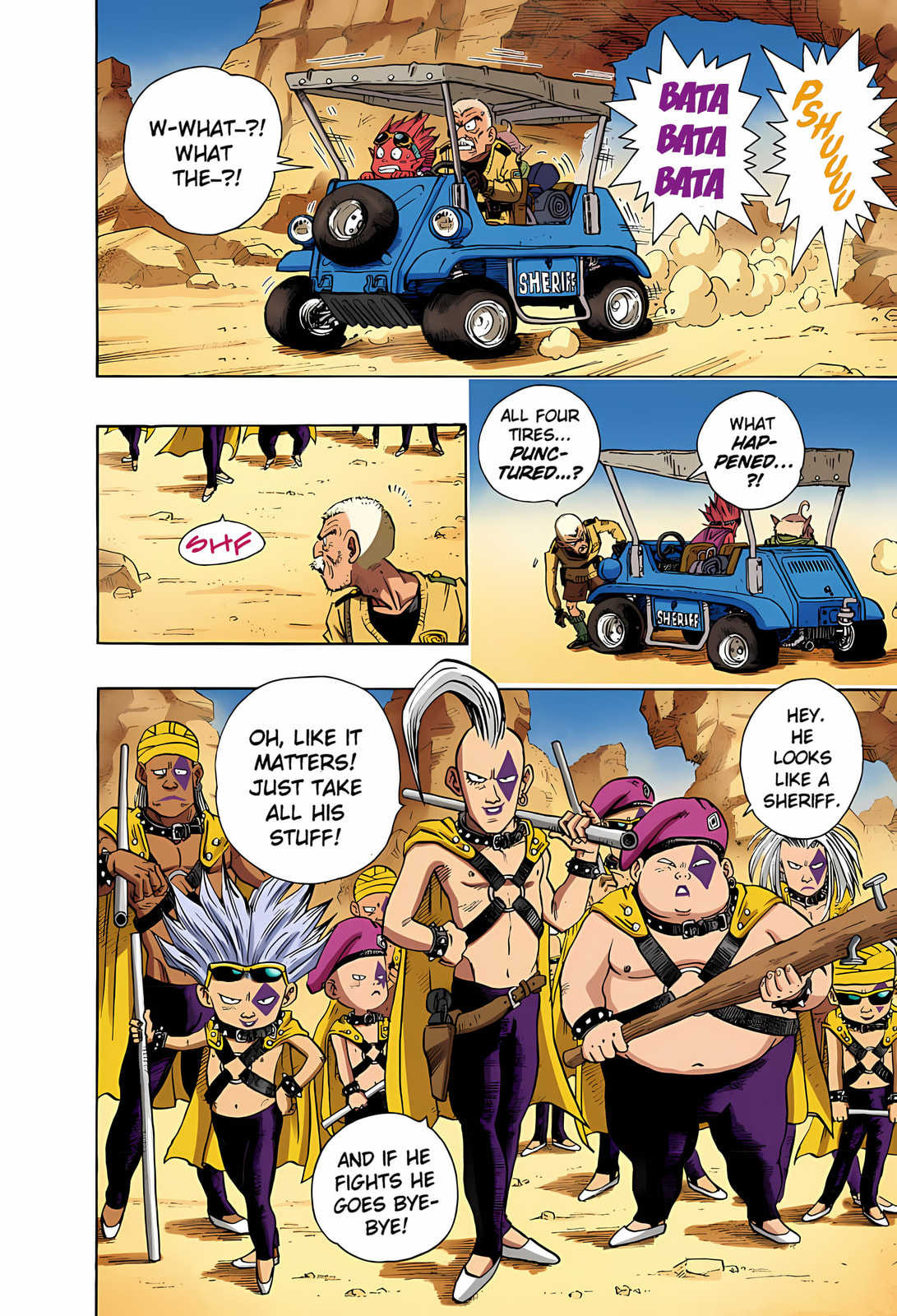 Read SandLand (Colored) chapter 2 image 5 on Lezhin