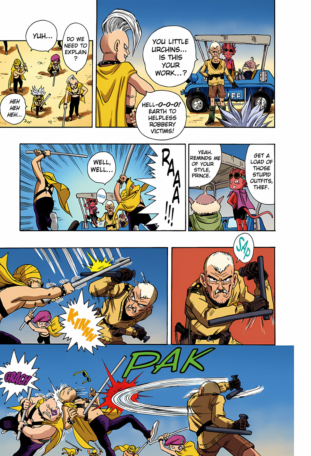 Read SandLand (Colored) chapter 2 image 6 on Lezhin
