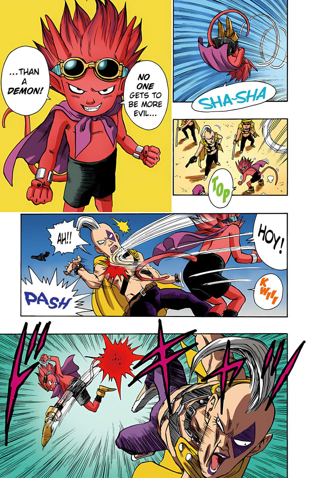 Read SandLand (Colored) chapter 2 image 8 on Lezhin