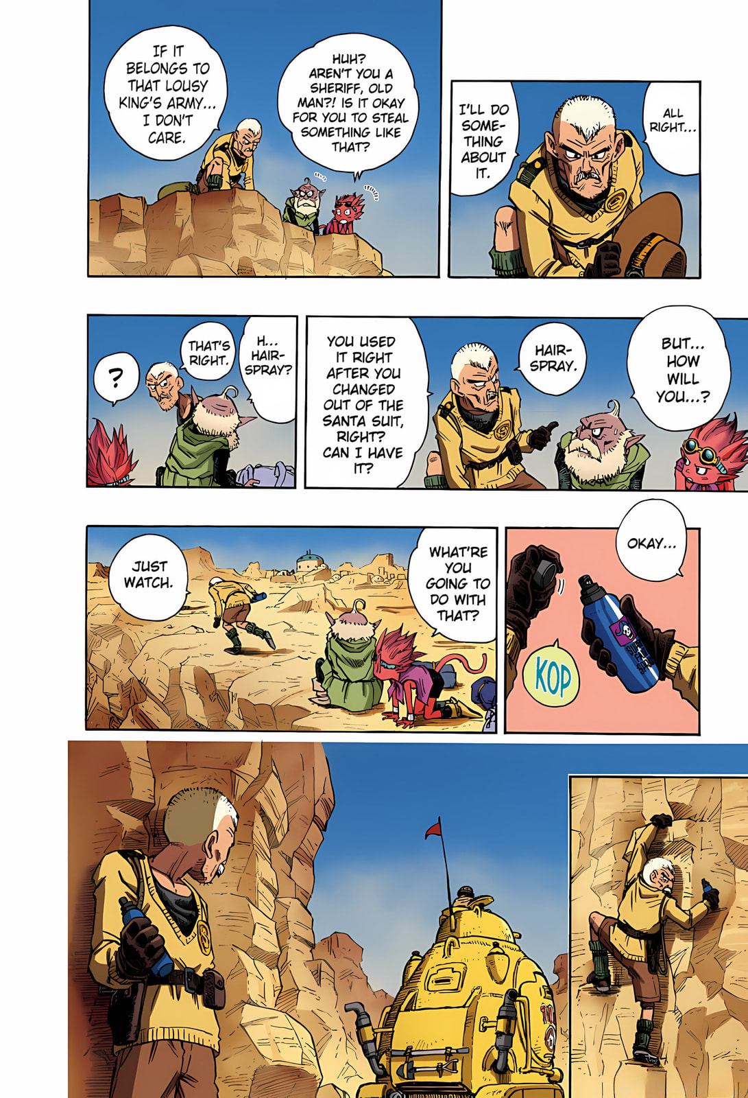 Read SandLand (Colored) chapter 3 image 2 on Lezhin
