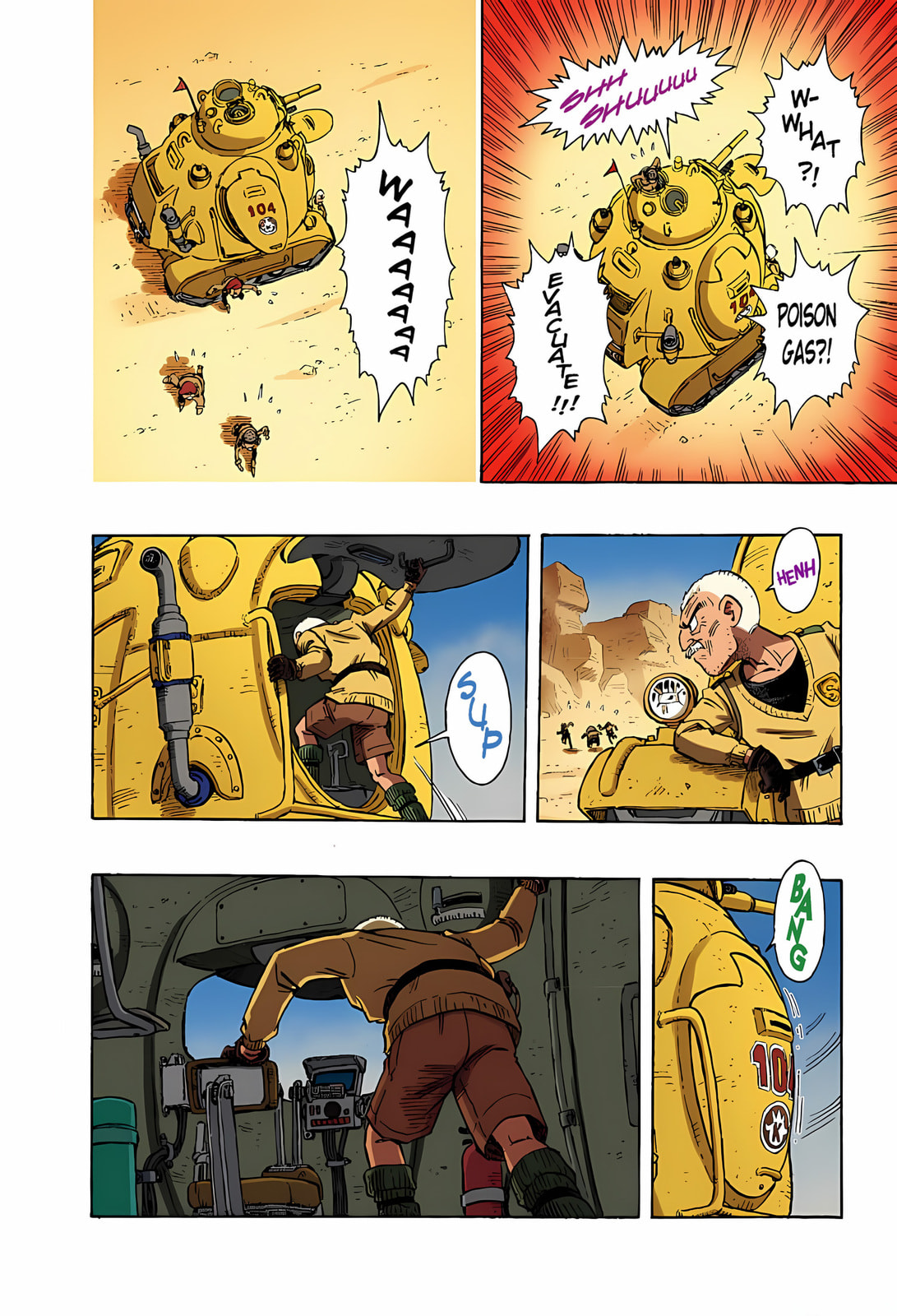 Read SandLand (Colored) chapter 3 image 4 on Lezhin