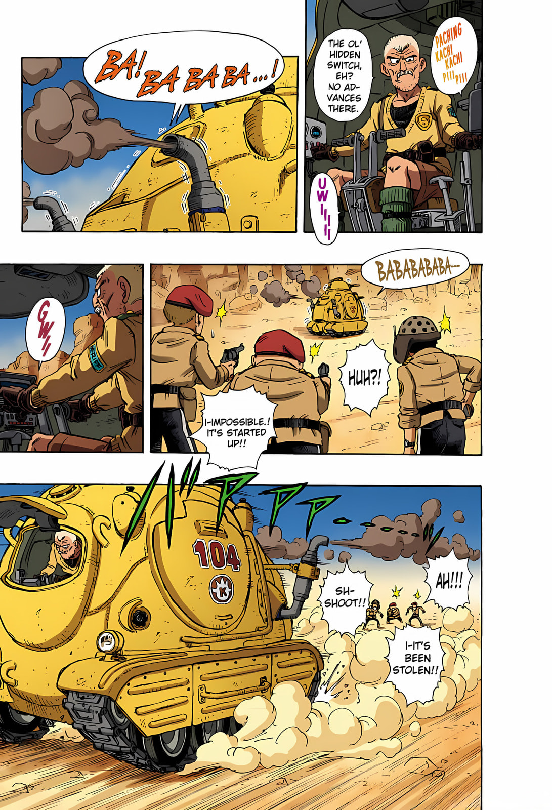 Read SandLand (Colored) chapter 3 image 5 on Lezhin