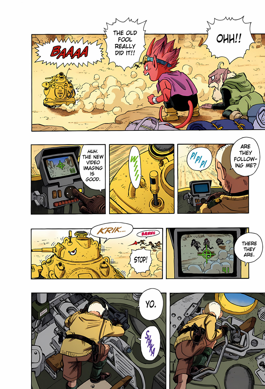 Read SandLand (Colored) chapter 3 image 6 on Lezhin