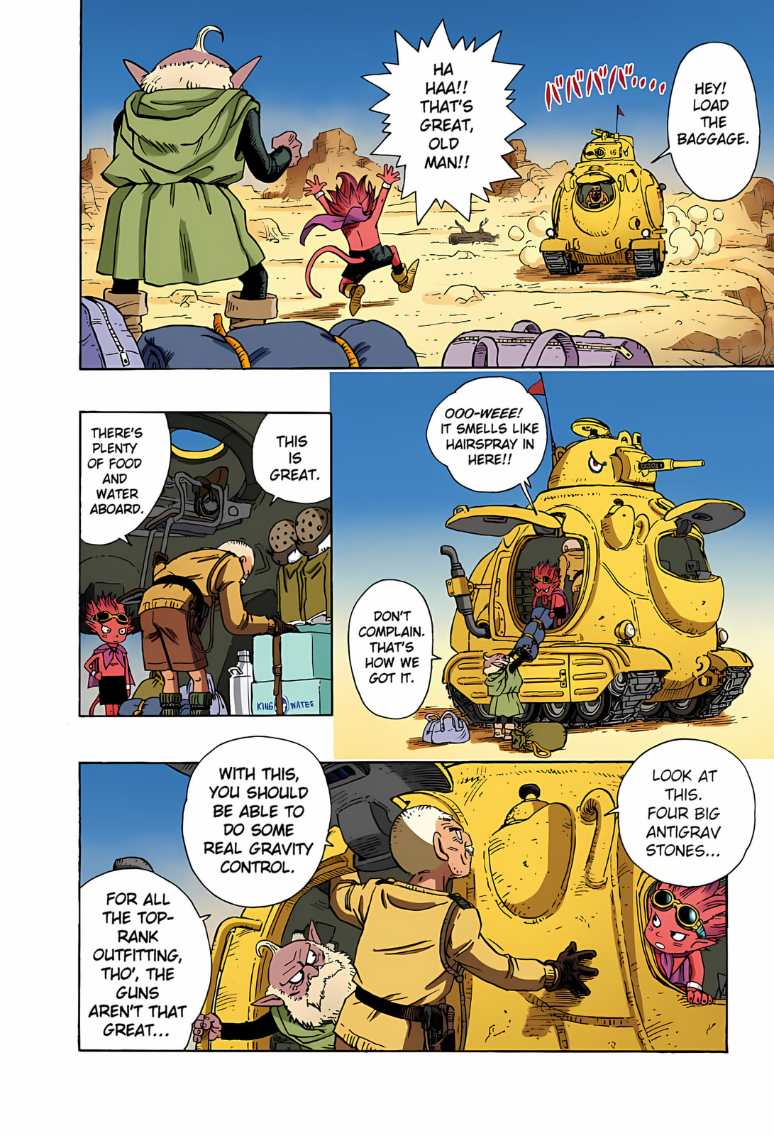 Read SandLand (Colored) chapter 3 image 8 on Lezhin