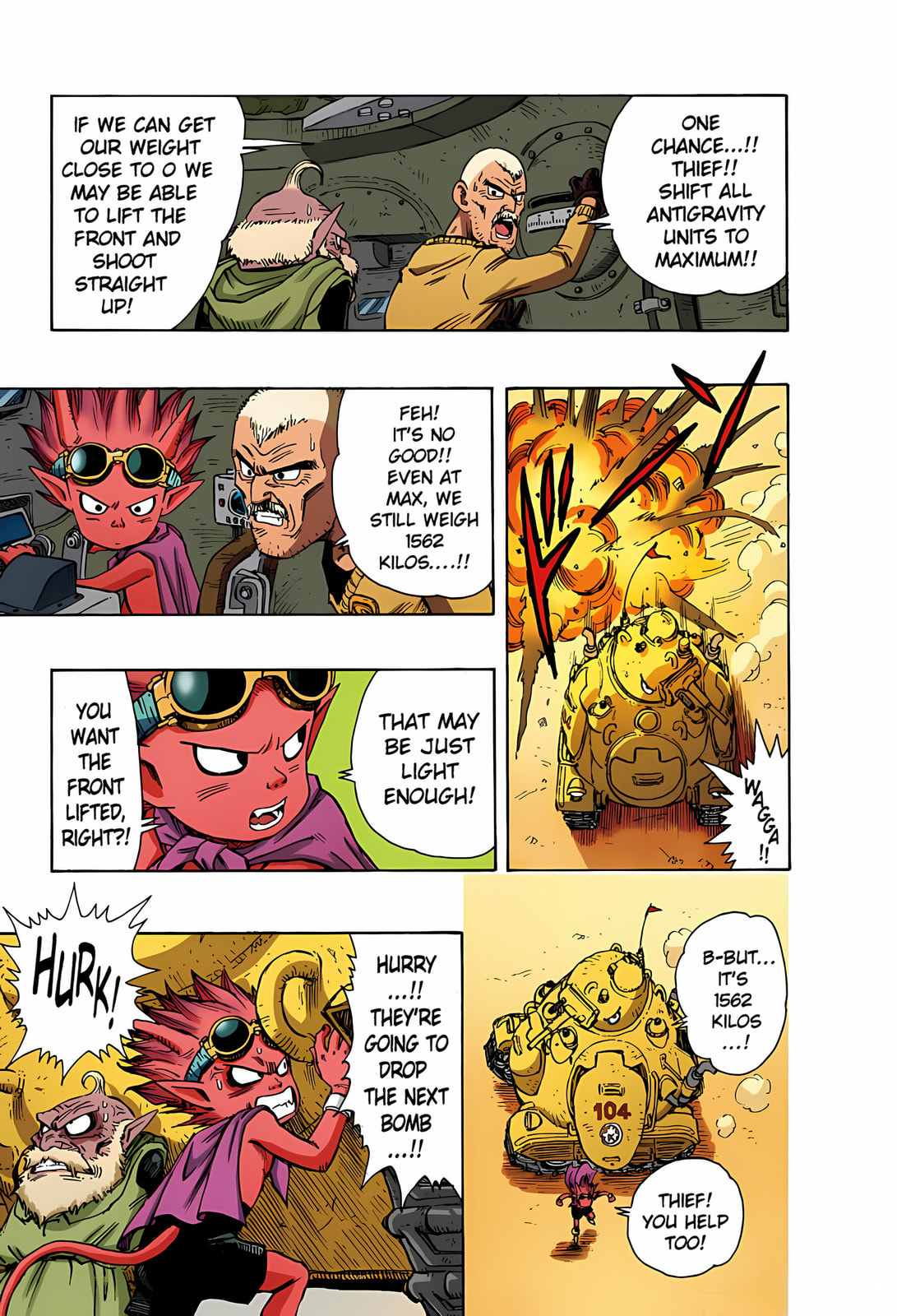Read SandLand (Colored) chapter 4 image 11 on Lezhin