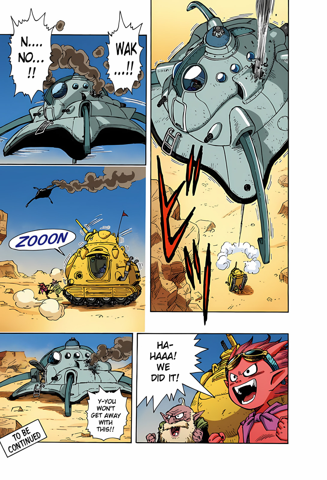 Read SandLand (Colored) chapter 4 image 13 on Lezhin