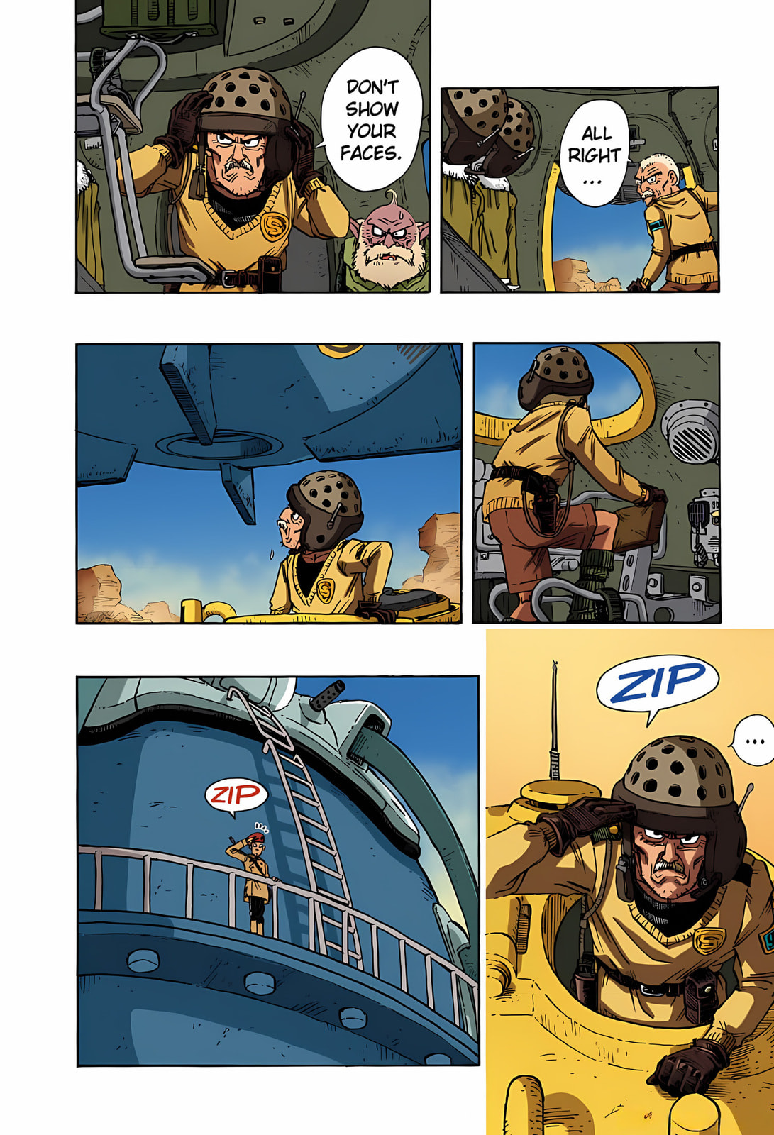 Read SandLand (Colored) chapter 4 image 2 on Lezhin