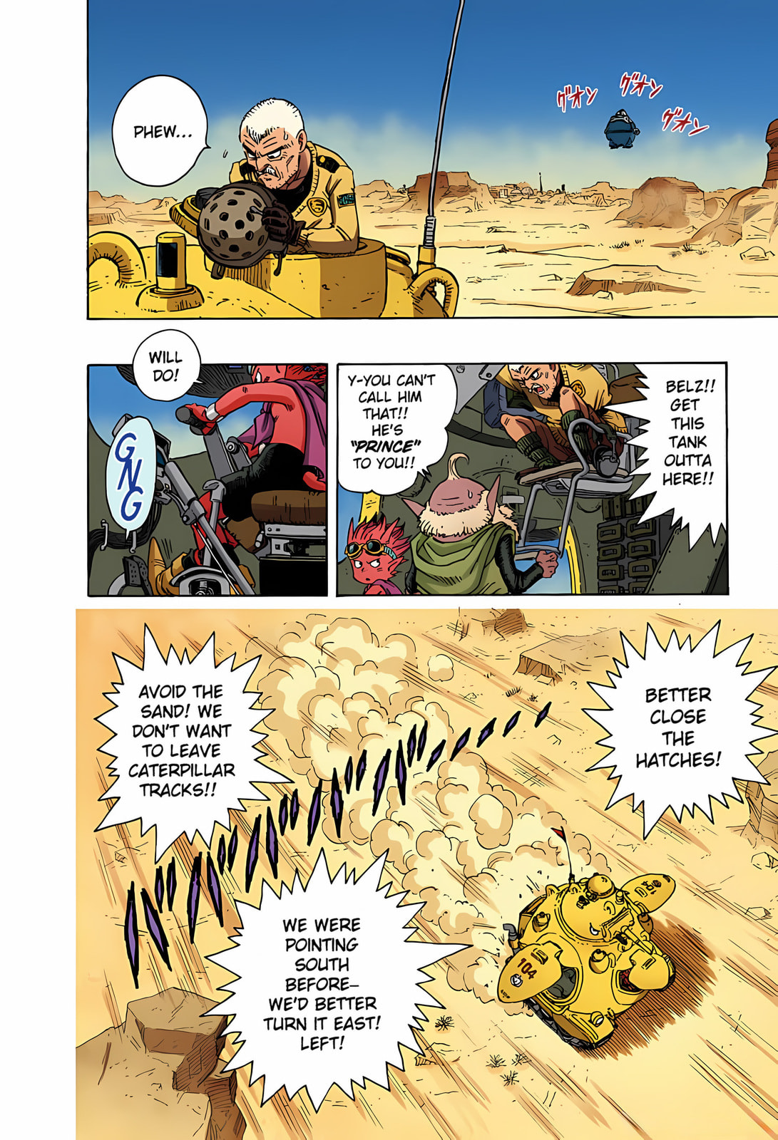 Read SandLand (Colored) chapter 4 image 4 on Lezhin