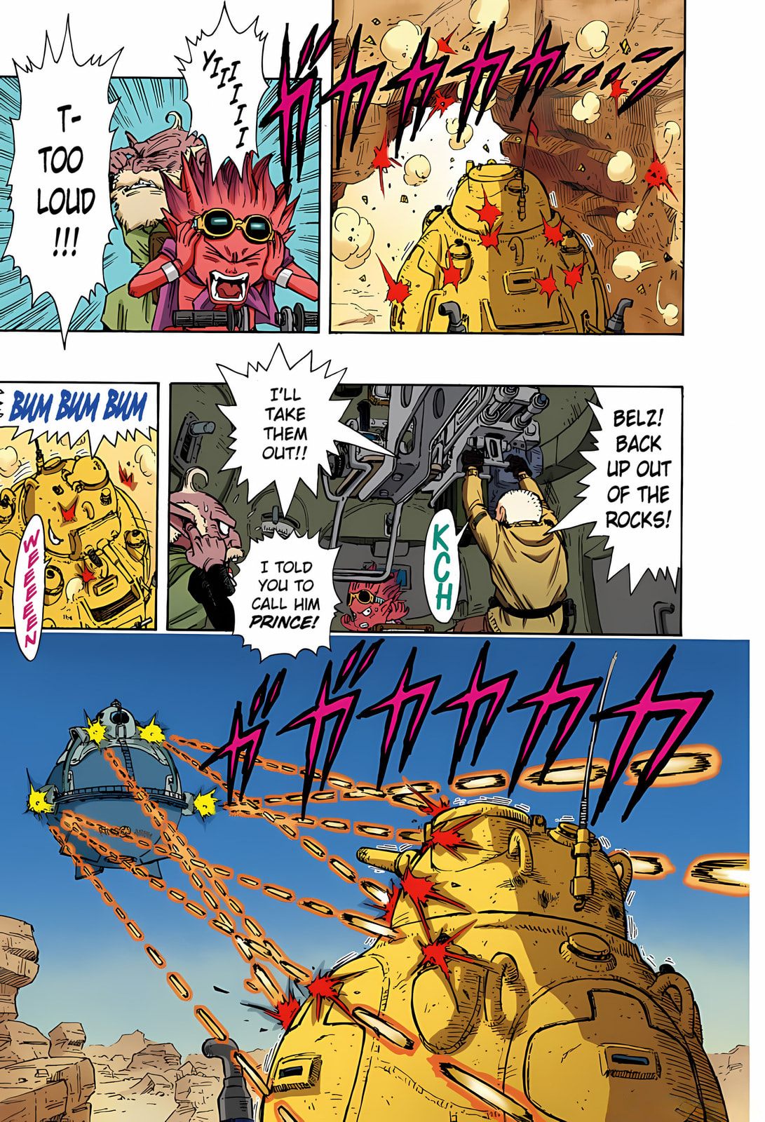 Read SandLand (Colored) chapter 4 image 7 on Lezhin
