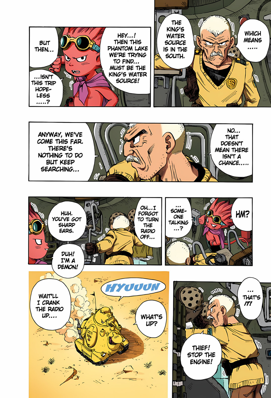 Read SandLand (Colored) chapter 5 image 2 on Lezhin