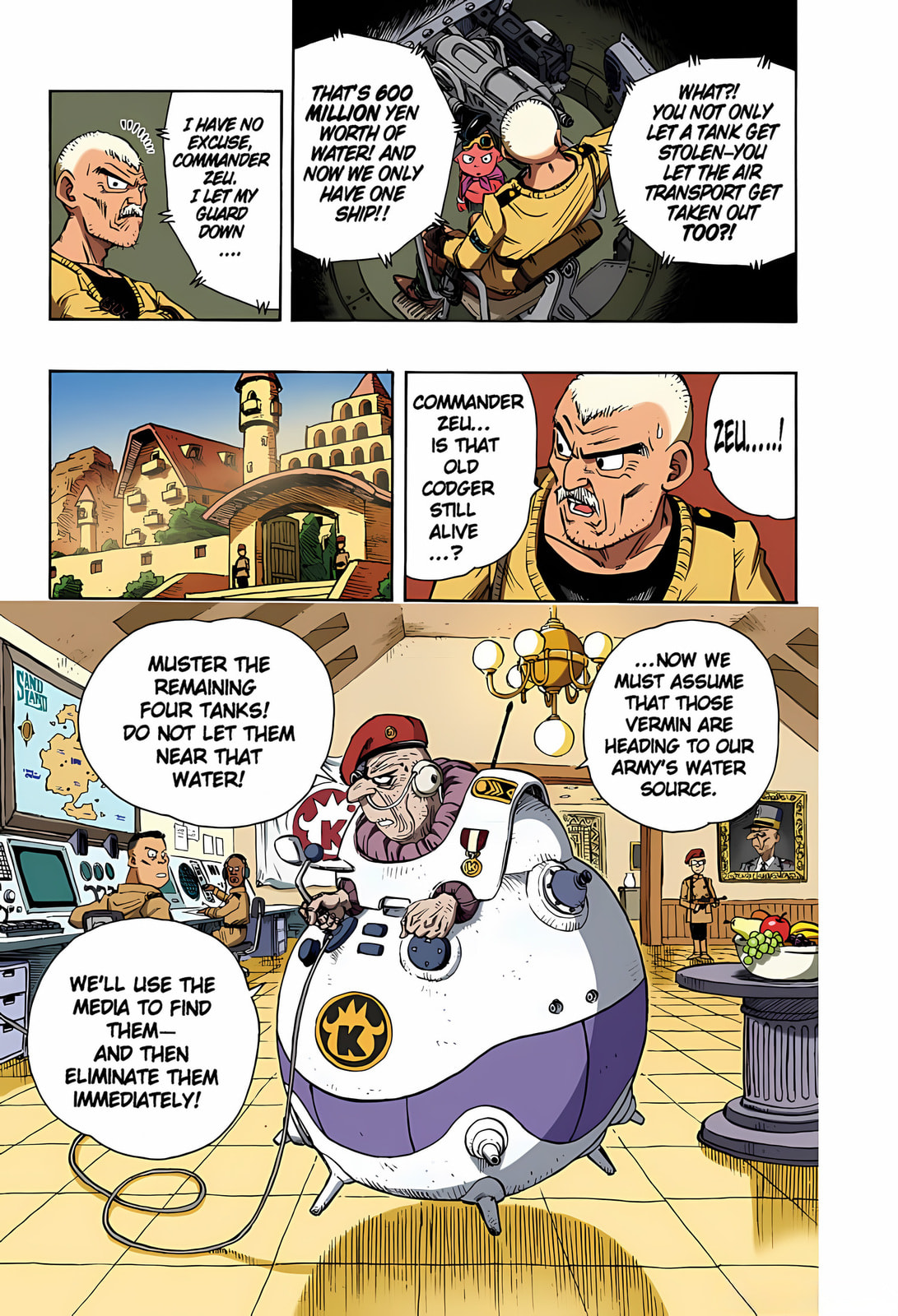 Read SandLand (Colored) chapter 5 image 3 on Lezhin