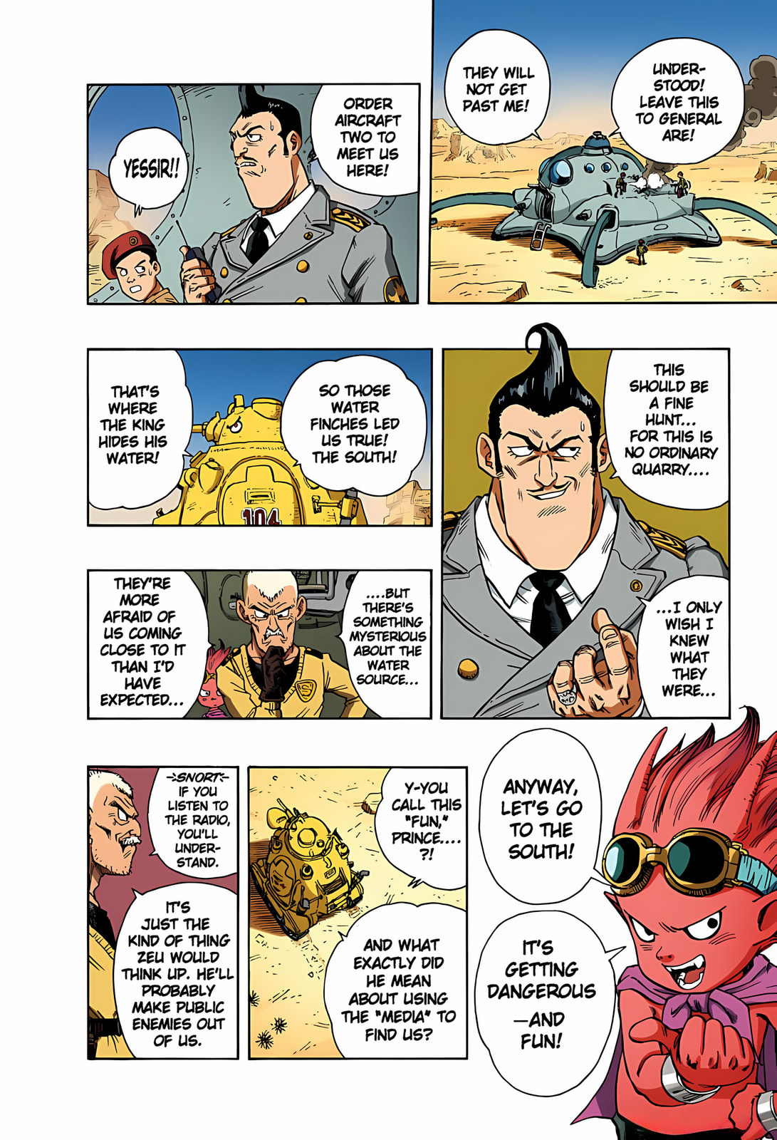 Read SandLand (Colored) chapter 5 image 4 on Lezhin