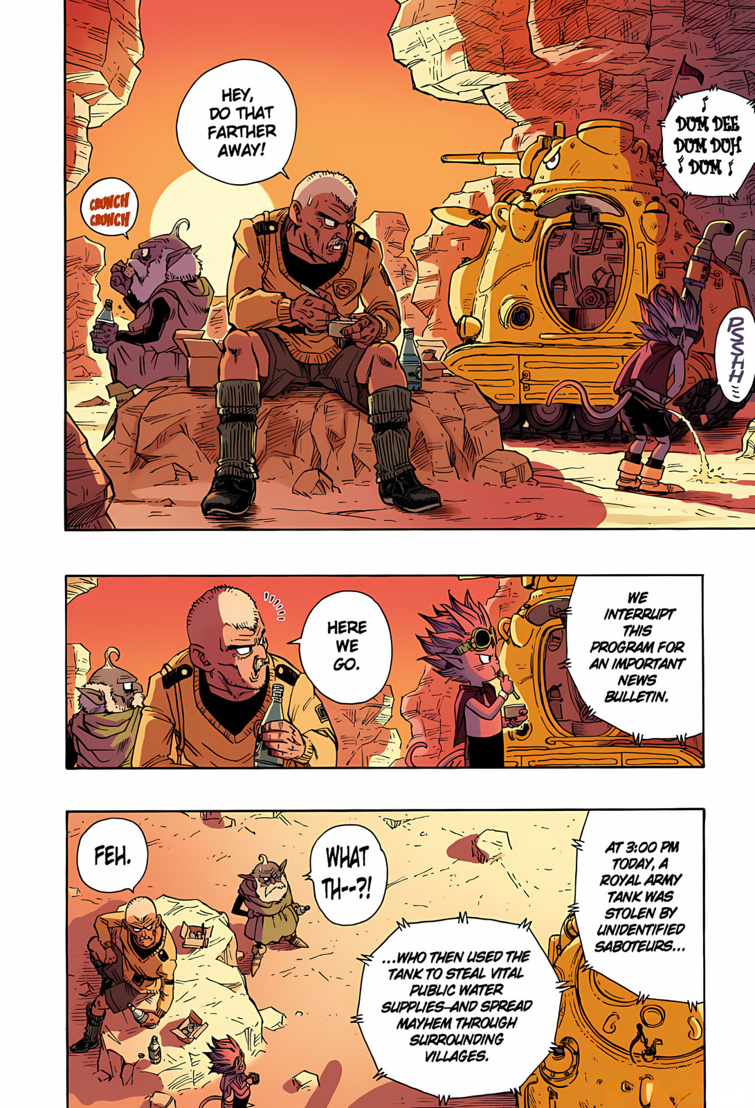 Read SandLand (Colored) chapter 5 image 6 on Lezhin