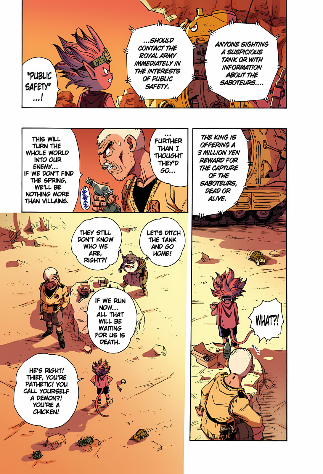Read SandLand (Colored) chapter 5 image 7 on Lezhin