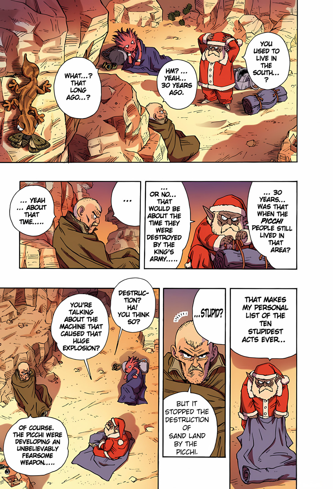 Read SandLand (Colored) chapter 5 image 9 on Lezhin