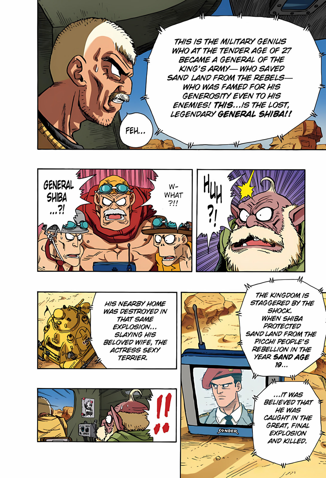 Read SandLand (Colored) chapter 6 image 10 on Lezhin