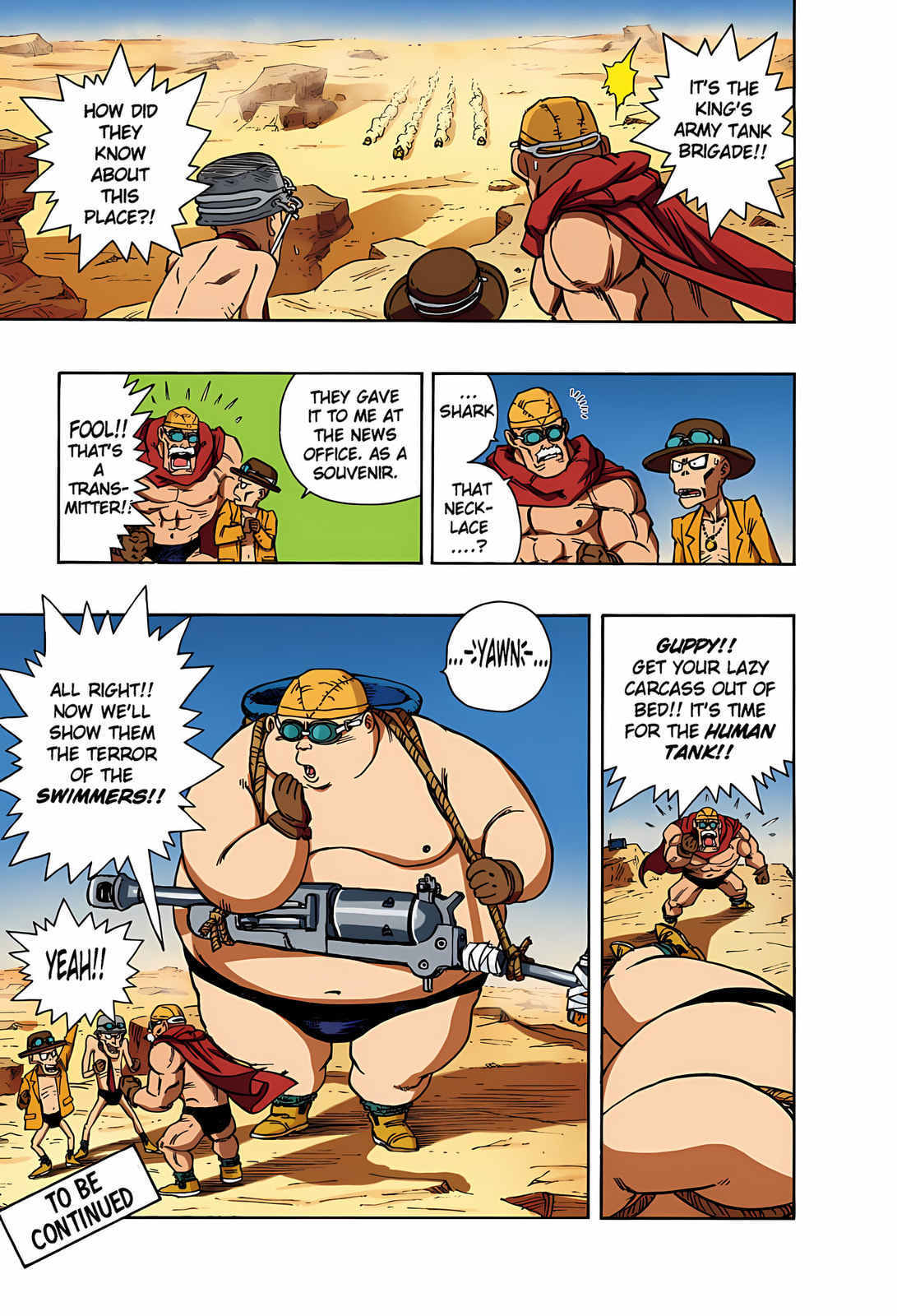 Read SandLand (Colored) chapter 6 image 13 on Lezhin