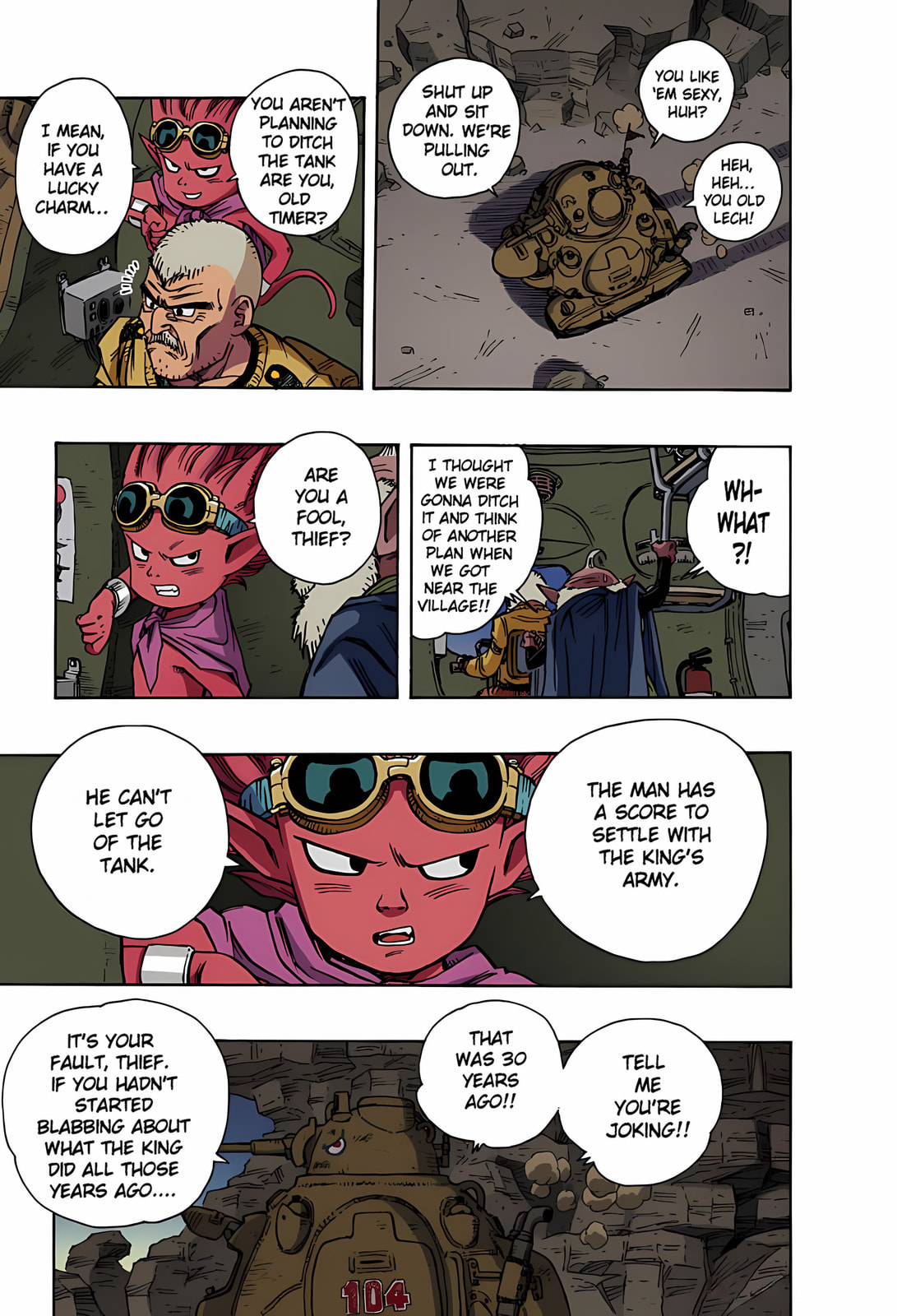Read SandLand (Colored) chapter 6 image 3 on Lezhin