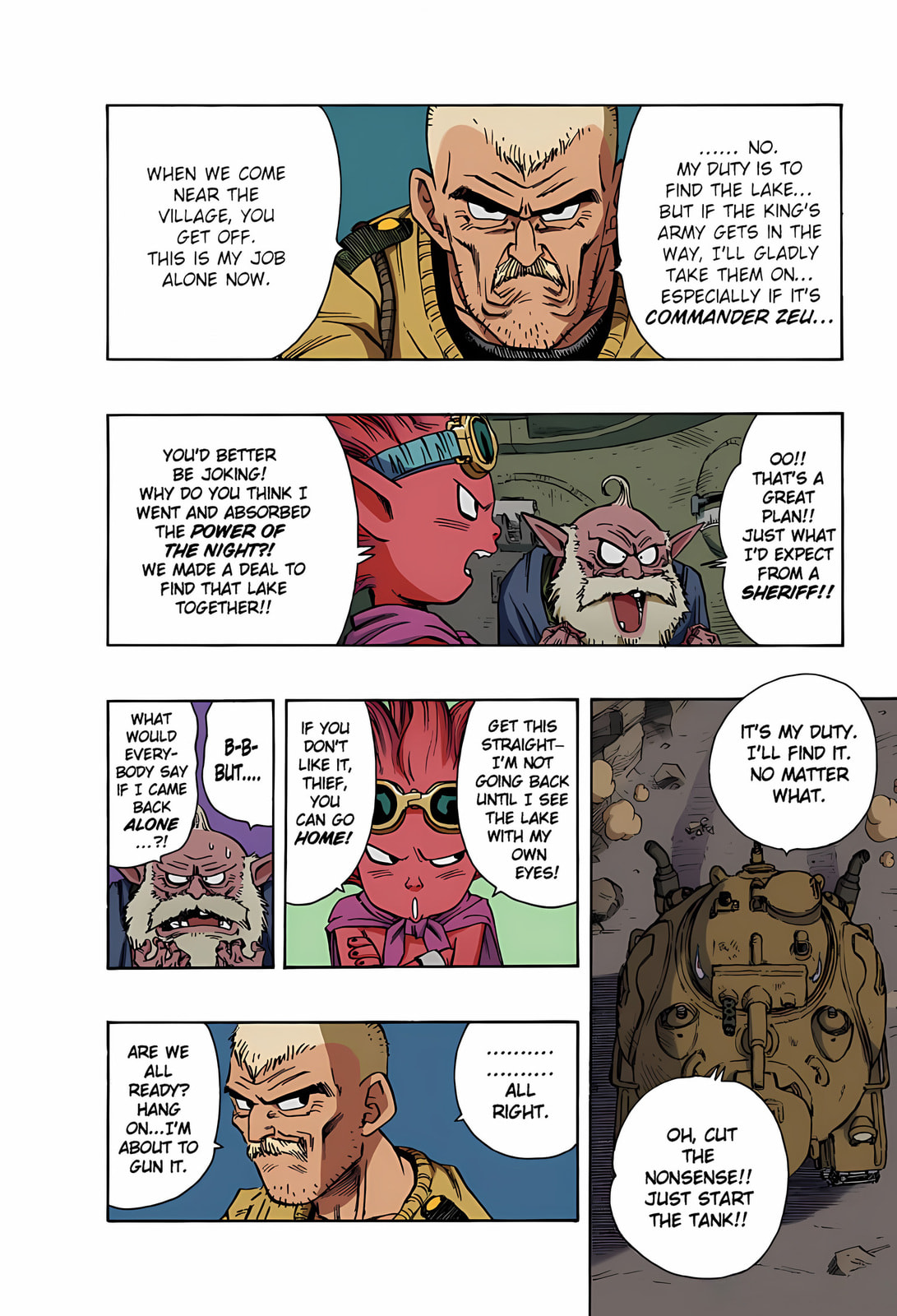 Read SandLand (Colored) chapter 6 image 4 on Lezhin
