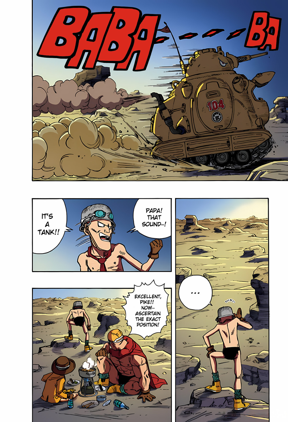 Read SandLand (Colored) chapter 6 image 6 on Lezhin