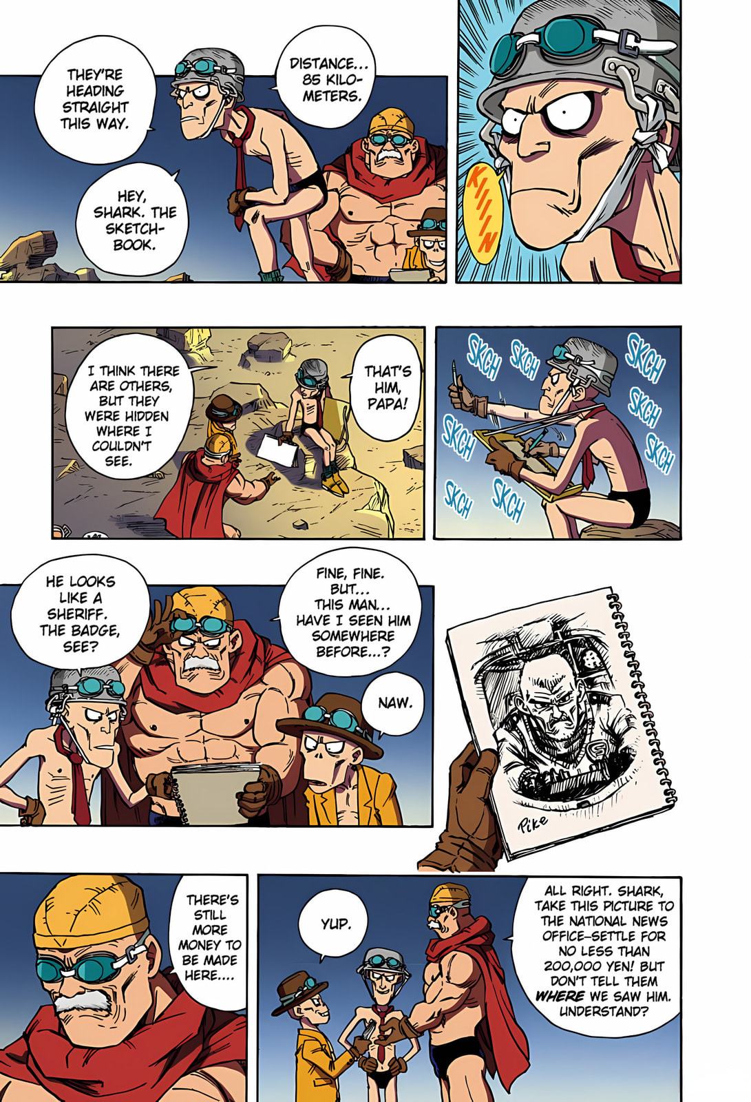 Read SandLand (Colored) chapter 6 image 7 on Lezhin