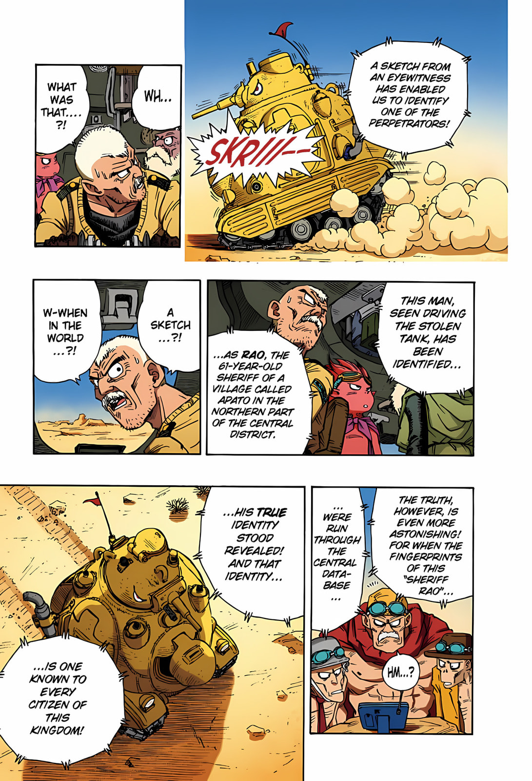Read SandLand (Colored) chapter 6 image 9 on Lezhin