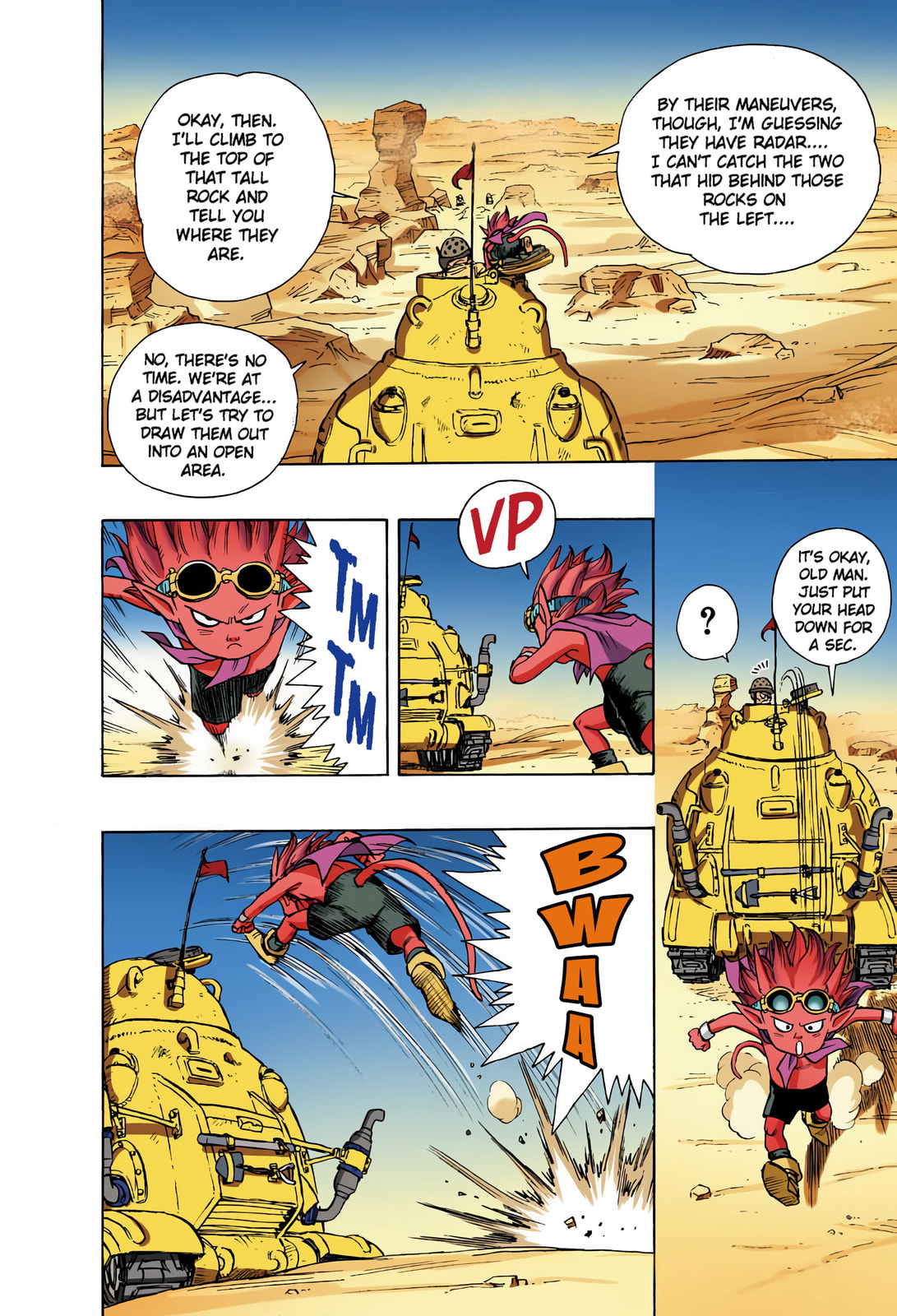 Read SandLand (Colored) chapter 7 image 12 on Lezhin