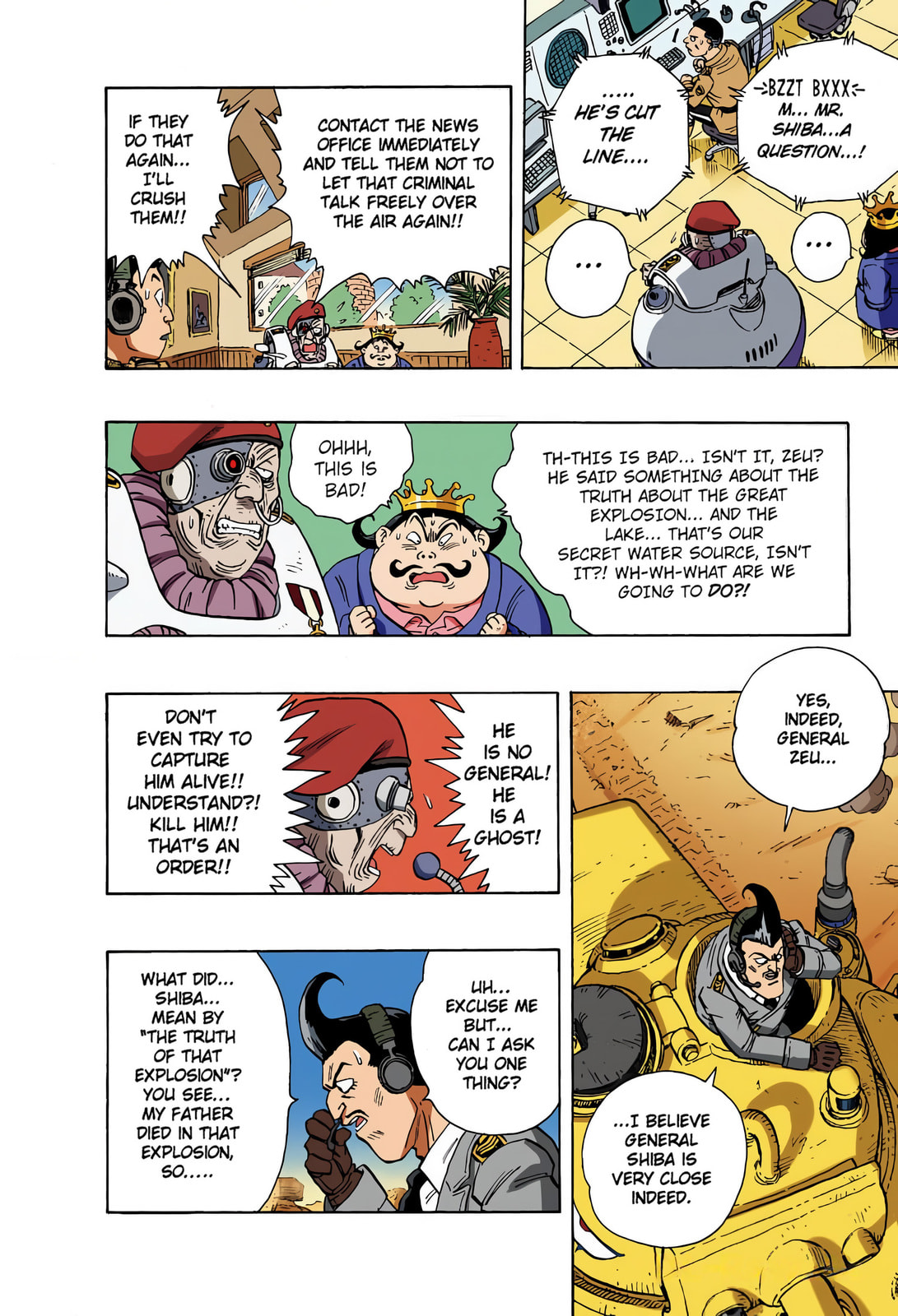 Read SandLand (Colored) chapter 7 image 4 on Lezhin