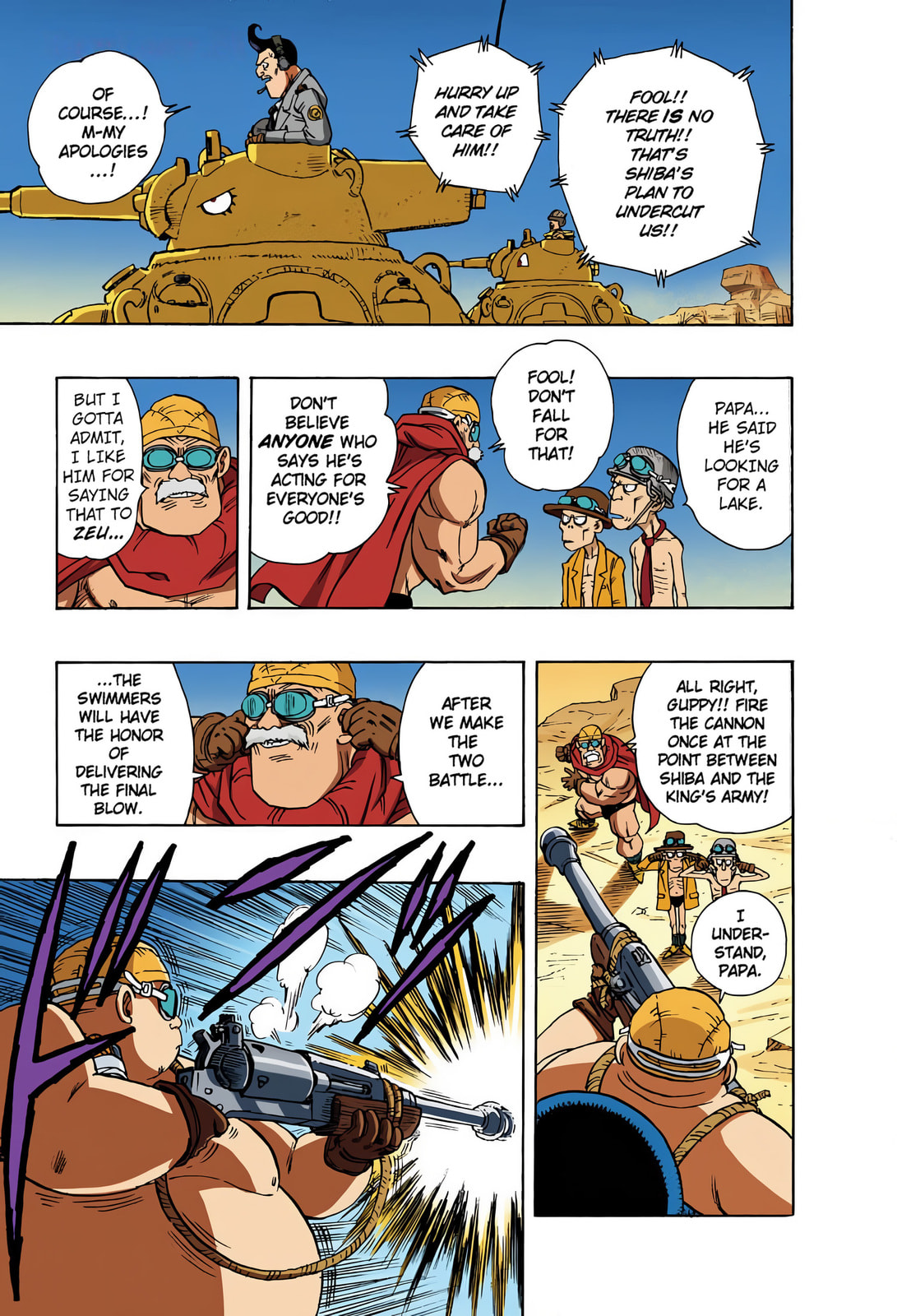 Read SandLand (Colored) chapter 7 image 5 on Lezhin