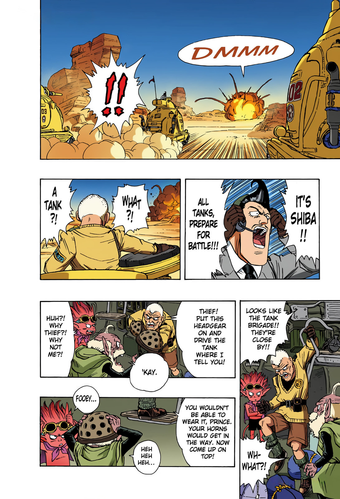Read SandLand (Colored) chapter 7 image 6 on Lezhin