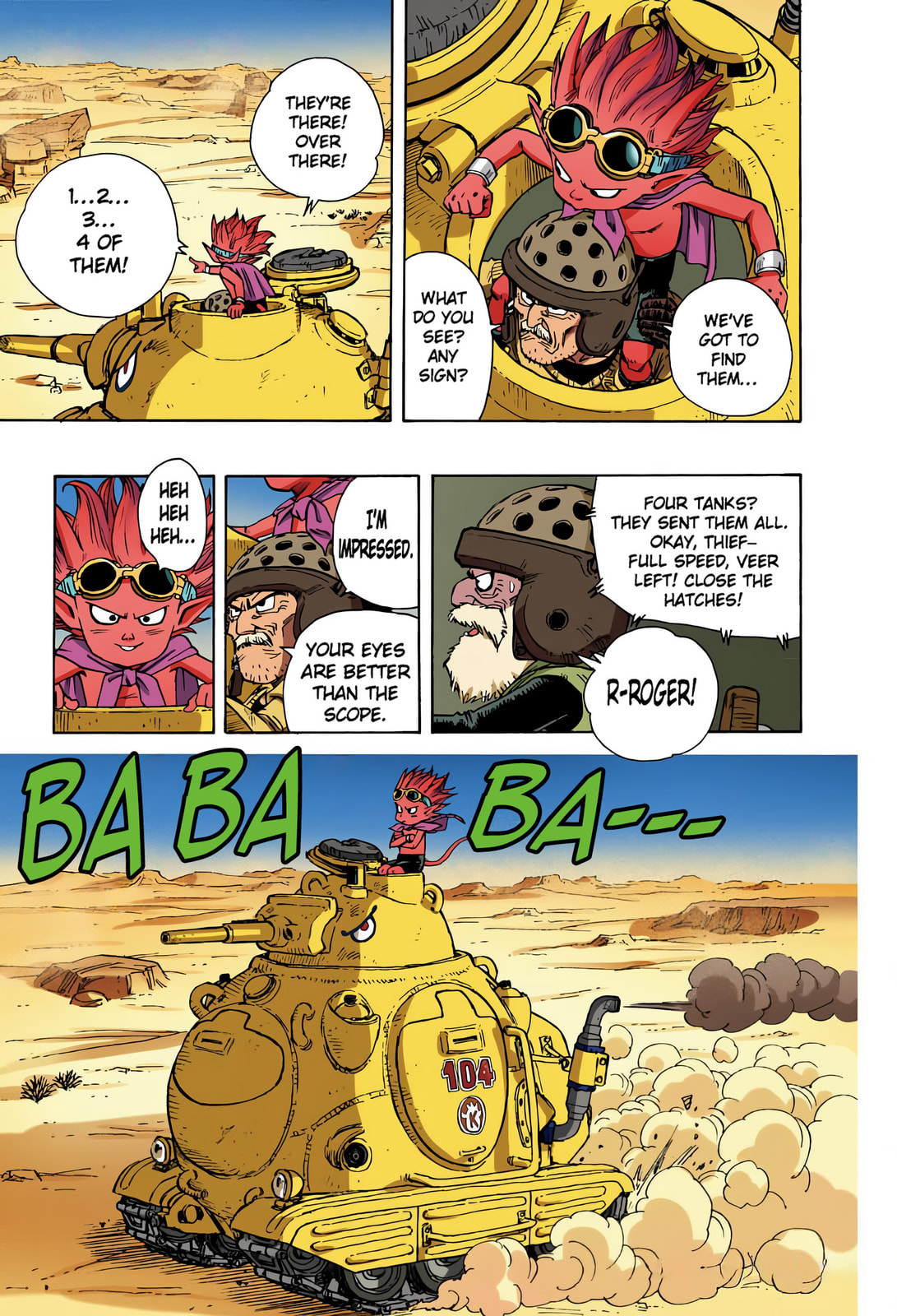 Read SandLand (Colored) chapter 7 image 7 on Lezhin