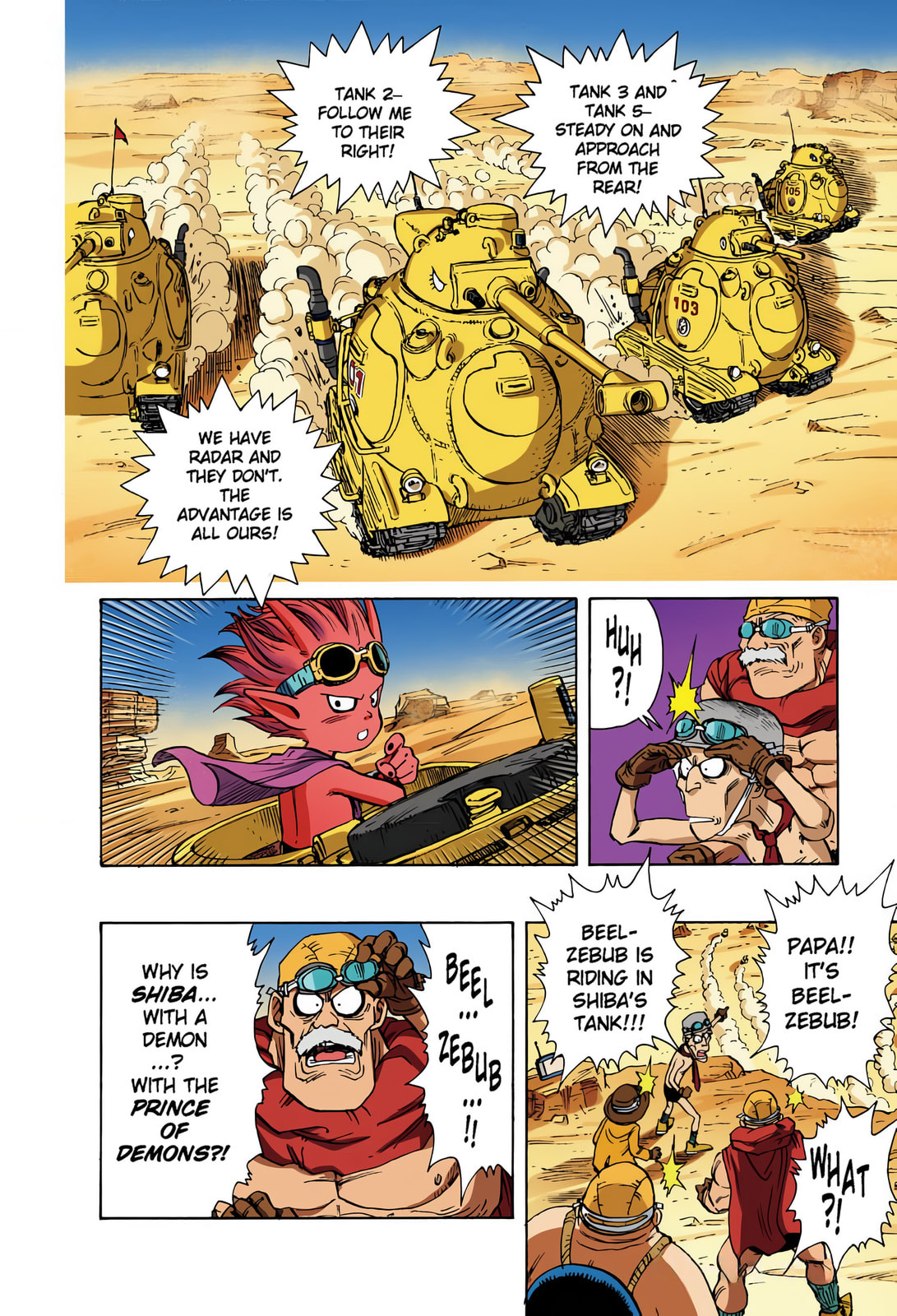 Read SandLand (Colored) chapter 7 image 8 on Lezhin