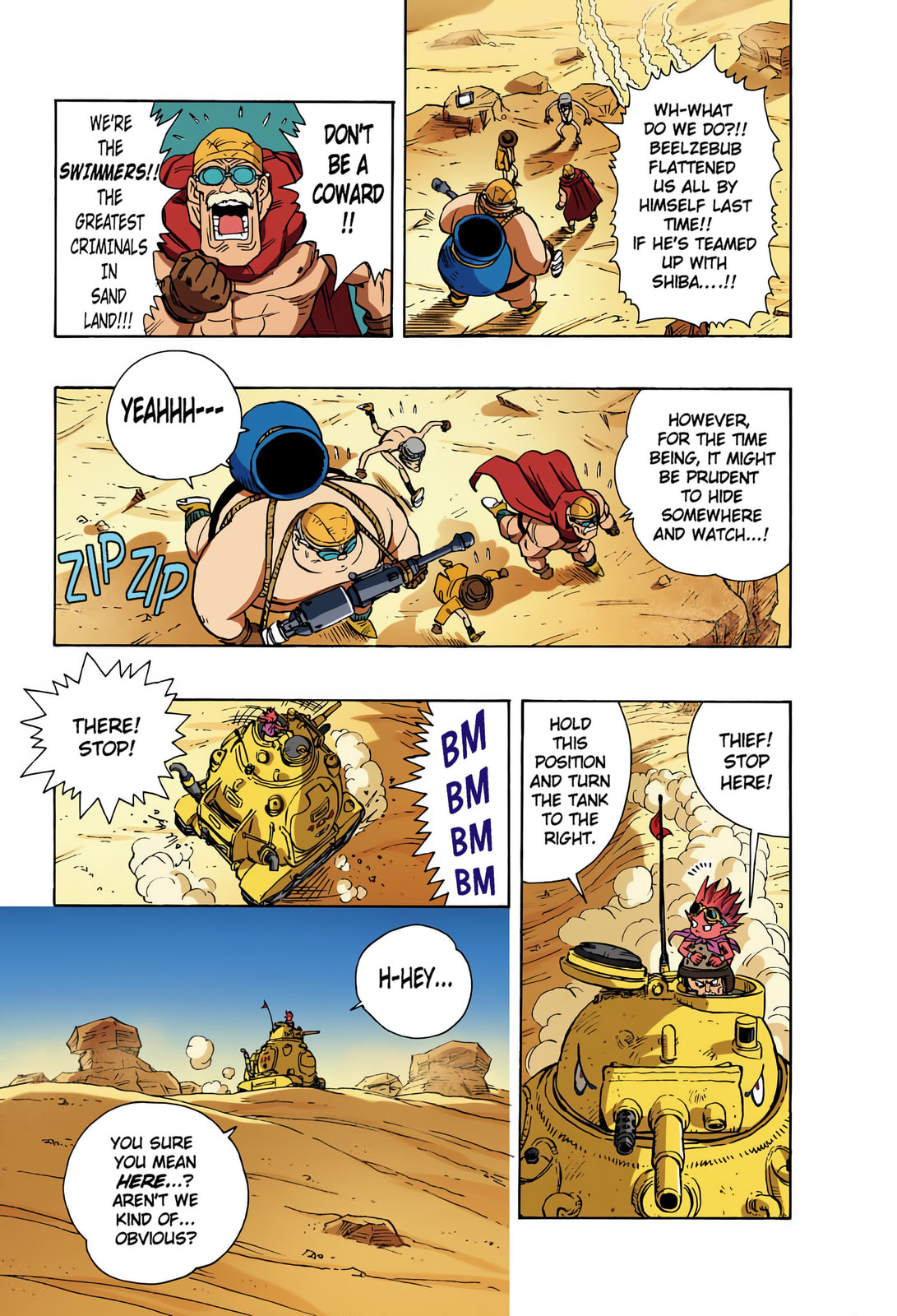 Read SandLand (Colored) chapter 7 image 9 on Lezhin