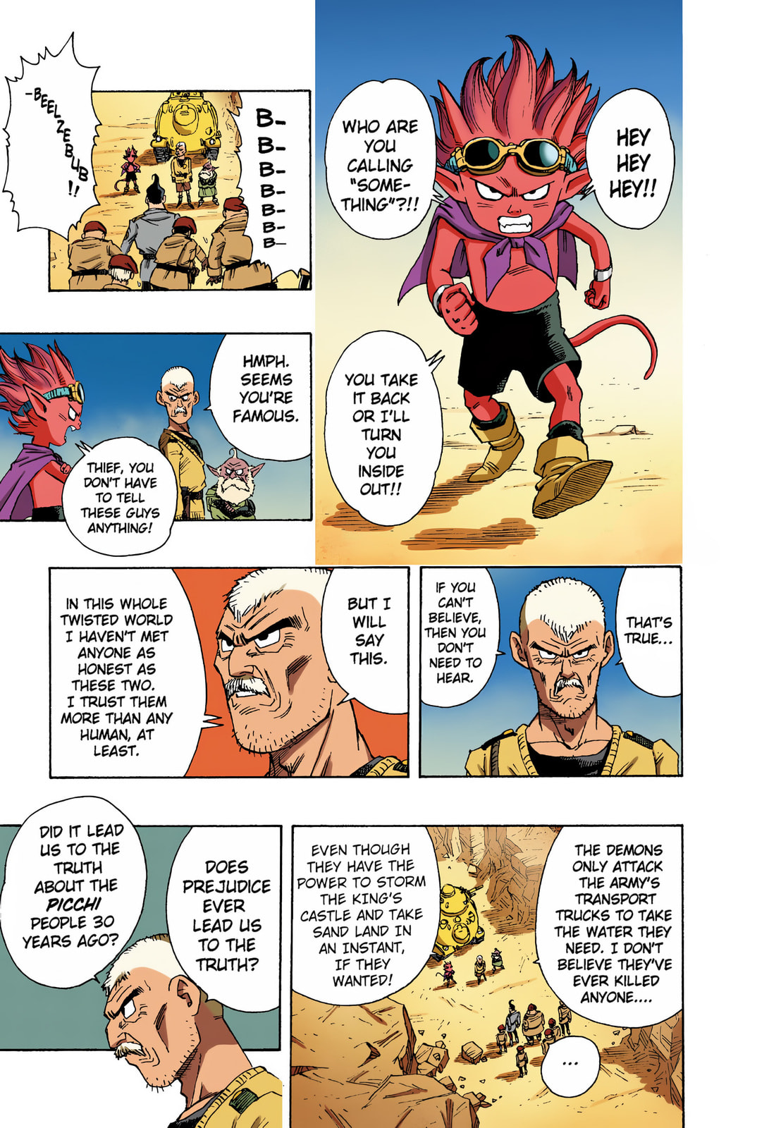 Read SandLand (Colored) chapter 8 image 11 on Lezhin
