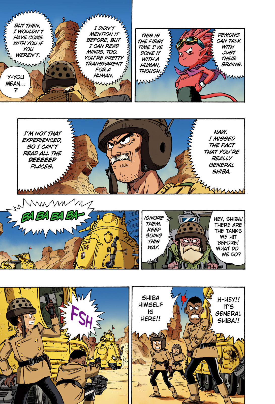 Read SandLand (Colored) chapter 8 image 3 on Lezhin