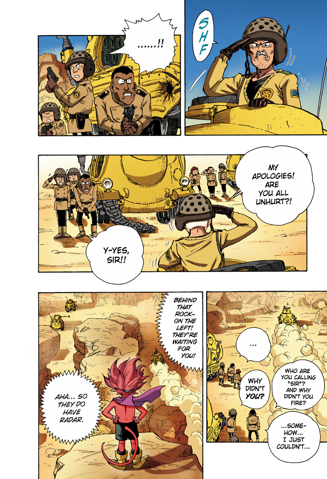 Read SandLand (Colored) chapter 8 image 4 on Lezhin