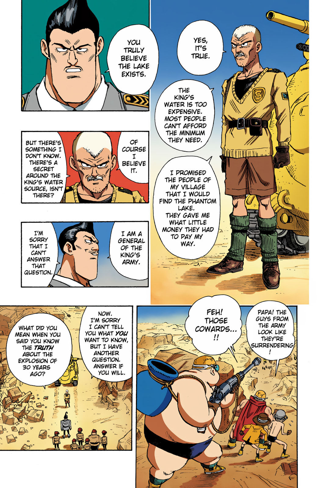 Read SandLand (Colored) chapter 8 image 9 on Lezhin